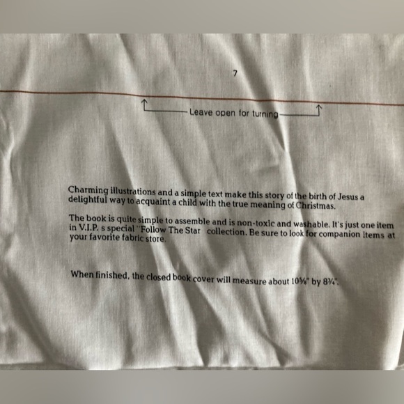 Cranston print fabrics Follow the Star book project 43” x 35” - Picture 5 of 10